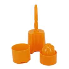 1pc Multifunctional Juicer - Small Juicer Manual Juicer Lemon Squeezer, Mini Portable Juicing Mixing - Hand Juicer Kitchen Tool… - Orange - View 6