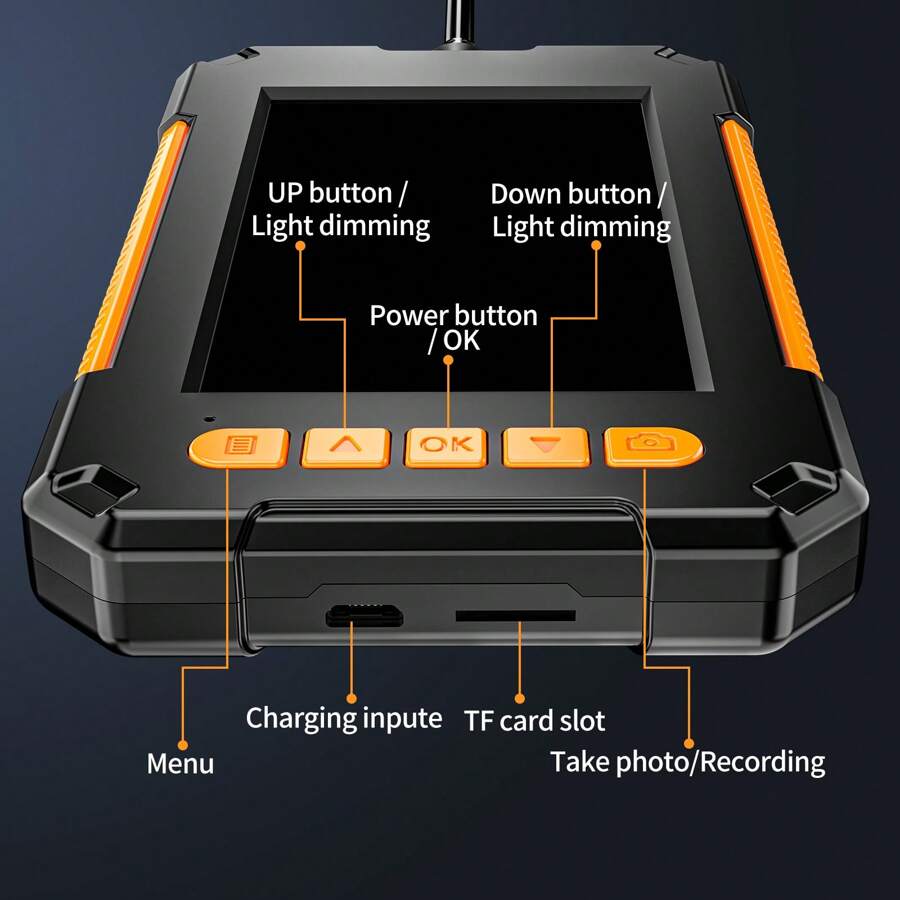 Industrial Endoscope With HighDefinition Camera For Automotive