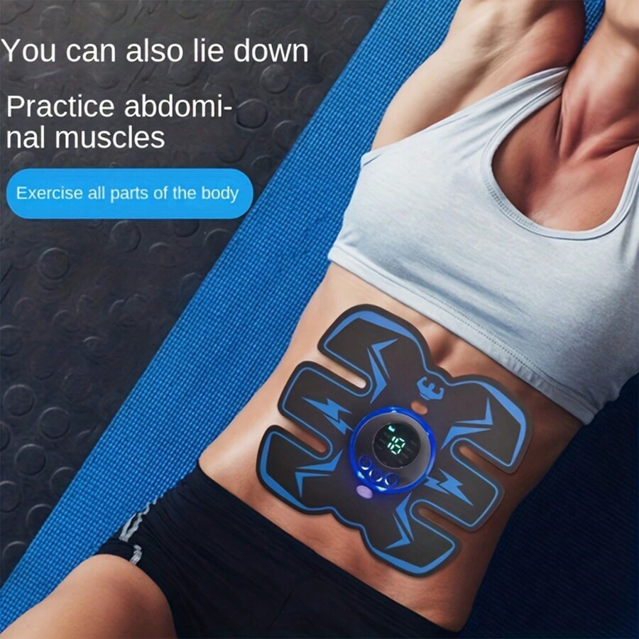 Wireless EMS Muscle Stimulator Abdominal Belt Abdominal Trainer For