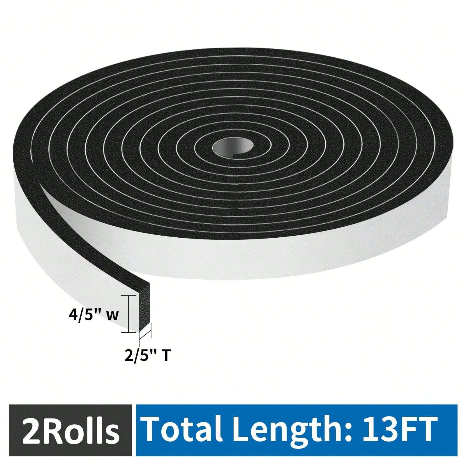 Achetez FlashBack Ruban Adhésif Anti-grincement En Feutre Noir Pour