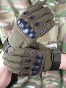 1 Pair Tactical Gloves Military Paintball Shooting Airsoft Antiskid  Mittens Outdoor Full Finger Sports Gloves Motorcycle Gloves