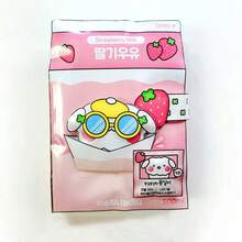 Beverage, Small Cats And Dogs, Strawberry Milk House, Handmade Scrapbook, DIY Quiet Book, Toy Book, Cute Cartoon Stickers,Handmade Food, Materials Included, Stress Relief - Multicolor - View 1