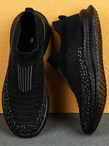 Men's 39-48 Size Breathable Non-Slip Fitness Yoga Sports Outdoor Vacation Mesh Graffiti Bottom Soft Slouchy Socks, Big Size Sports Shoes