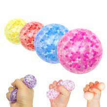 Bola antiestrés de 4.5cm/1.8pulgadas para adultos y adolescentes, color aleatorio - Color aleatorio - Ver 1