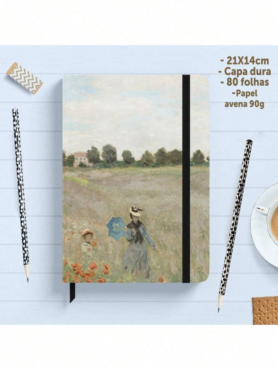 Copybook - MONET Mohnfeld - Übersicht 1