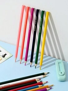 Conjunto de 18/36/48 Lápis de Cor Hexagonais, Lápis de Desenho com Núcleo Macio para Adultos e Crianças - Cores Vibrantes para Livros de Colorir, Esboços, Pintura (Inclui Apontador)