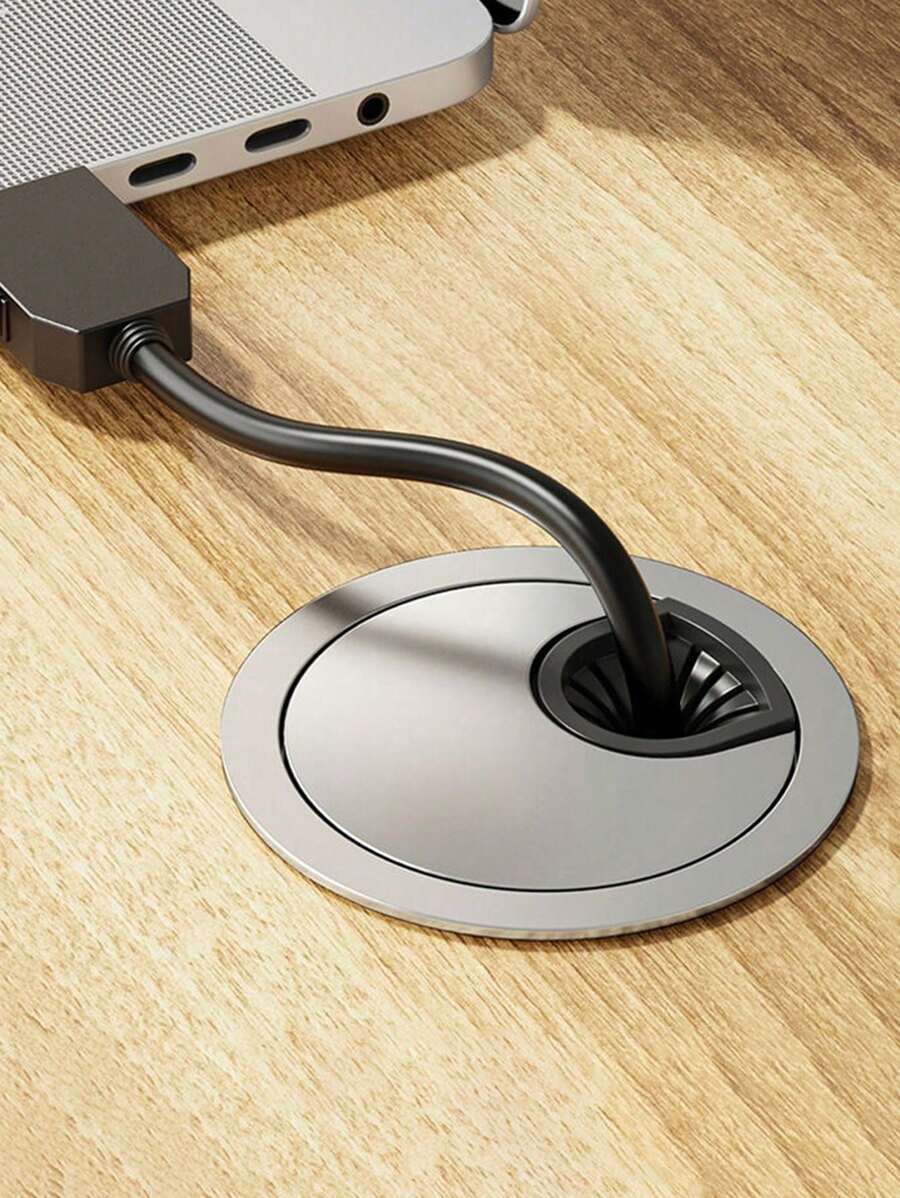 5 Pcs Computer Desk Wire Grommets Cable Covers, For Cords Desktop Cable