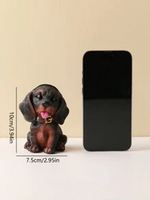 1 件树脂多功能动物形状狗设计眼镜架适用于客厅和卧室装饰最佳礼物 - 彩色 - 查看 8