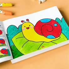 Set Of 6 Color-In Drawing & Coloring Books, Painting Tutorial Art Book, Drawing Handbook Collection Back To School,Back To School,School Supplies