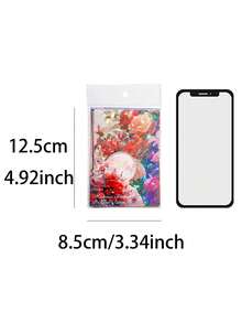 CANDY POETRY 30 tờ/gói Giấy chất liệu sổ lưu niệm thiết kế hoa & hoa, Giấy nền trang trí DIY, Quà tặng ngày lễ, Vật liệu cắt dán thủ công, Dự án sổ lưu niệm cá nhân Đồ dùng văn phòng phẩm trường học sáng tạo - Đỏ - Xem 9