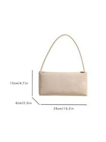 Bolso pequeño y cuadrado de moda versátil para mujer, ideal para ir al trabajo. Bolso de hombro o bandolera elegante y práctico