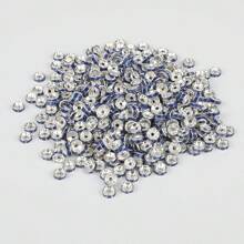 100-500 pezzi Rondelle Spacer perline in 16 colori per la creazione di gioielli con perle da 8 mm, spaziatori per braccialetti, perle focali per penne