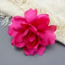 French Niche Satin Multi-Layered Floral Brooch For Women's Dinner All-Match Dress Coat Suit Sweater