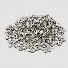 100-500 pezzi Rondelle Spacer perline in 16 colori per la creazione di gioielli con perle da 8 mm, spaziatori per braccialetti, perle focali per penne