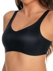 2pcs Wireless Jelly Bra, Comfortable And Invisible, For Side Breast Control - Multicolor - View 5