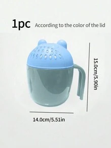 1pc Bear Shaped Baby Shampoo Cup Shower Rinser Bathing Gargle Cup