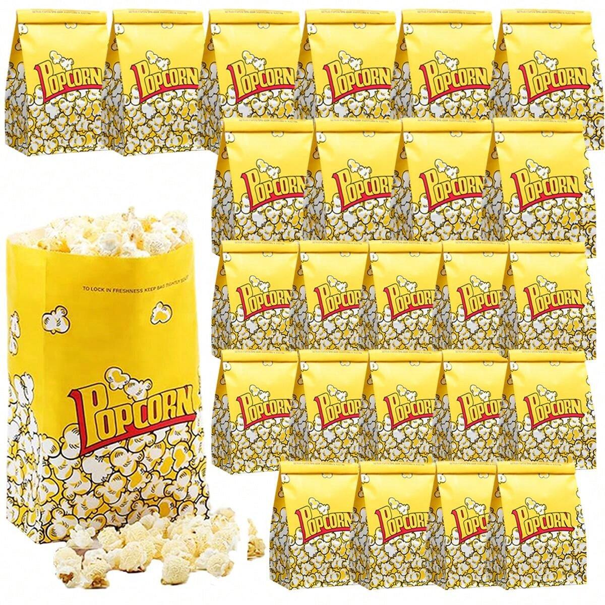 80 Pezzi Sacchetti Per Popcorn E Snack Festa Cinema - Foto 4