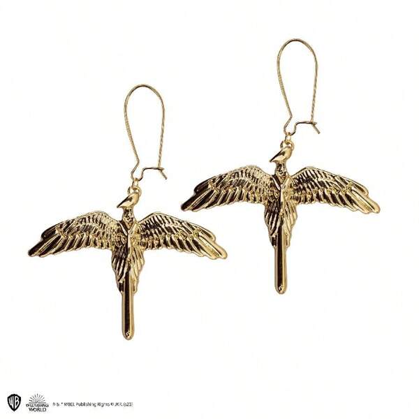 Cinereplicas Wizarding World Fawkes Earrings Jewelry