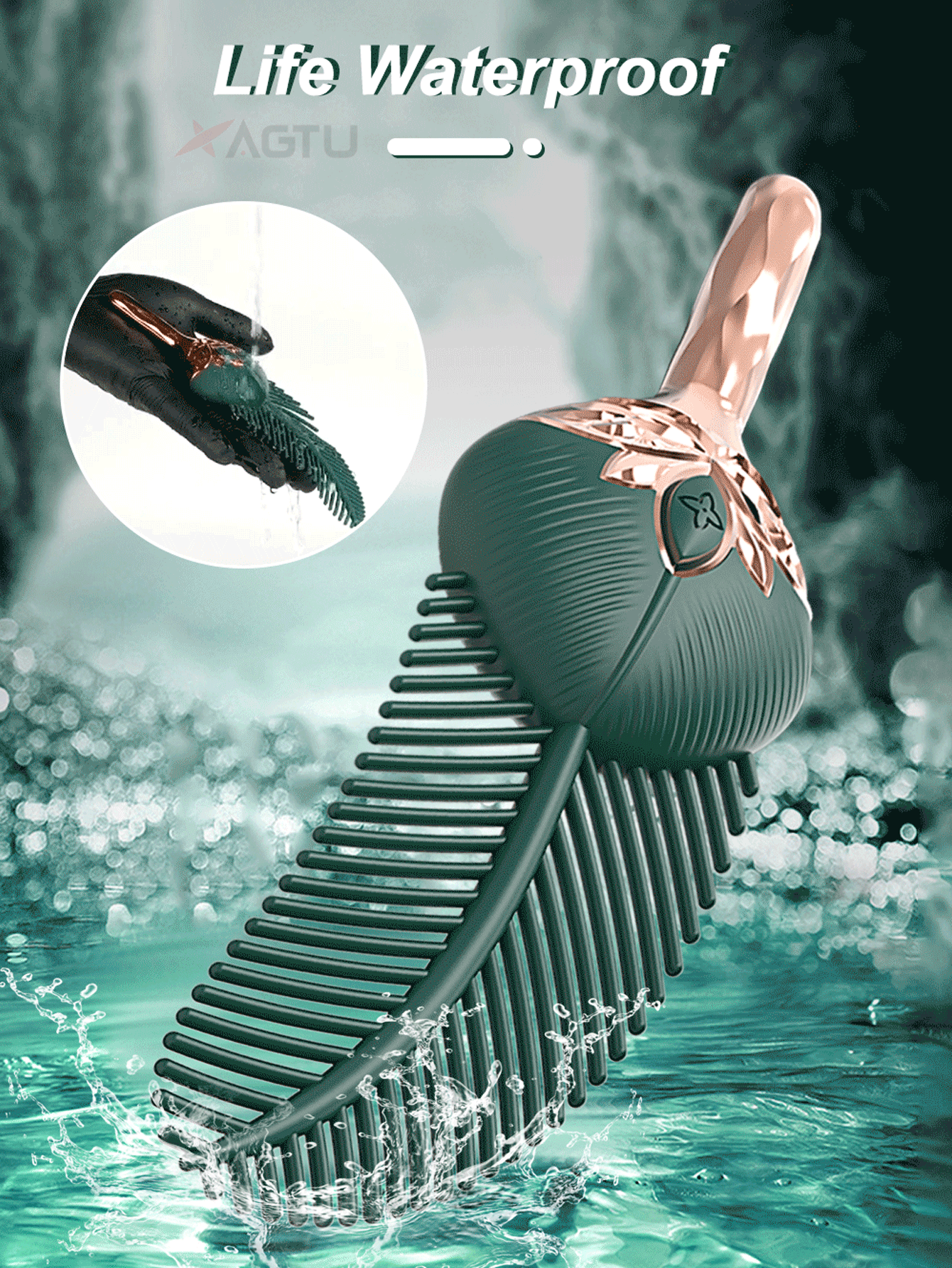 Pinzas para pezones en forma de