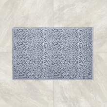 Bargain Hunters Ivy Chenille Bath Mat Non Slip Soft Absorbent Microfiber 17x24 20x30 Various Colors - 淺灰色 - 查看 1