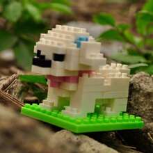 動物主題積木拼圖玩具套裝，包含熊貓、長頸鹿、企鵝、火烈鳥、鸚鵡、柯基和腊肠犬等DIY積木，可作為創意可愛的家居或節日裝飾和玩具。享受拼湊寵物主題積木和小挑戰，運動手部和腦力技巧的樂趣。也是新年、春節、情人節、復活節、母親節、父親節和生日等假日送給成人的完美禮物。 - 彩色 - 查看 19