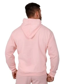 Men Sweatshirts - 淺粉色 - 查看 2