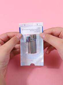 klimonla 50pcs Transparent Self-Sealing Manicure Tool Disinfection Bags, 57mm*130mm Dimensions, Disposable Sterilization Bags For Grinding Head And Tool Storage, Steam Disinfection, Medium Size, UV Disinfection, Aseptic Packaging,Nail Supplies,Nail Tools,Nail Art Tools,Back To School,Nails,Nail Tools For Press On Nails