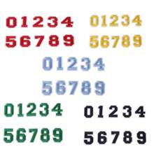10 pièces/Set de patchs en tissu numériques simples de 0 à 9, 26 pièces/Set de patchs de lettres de l'alphabet et de chiffres, autocollants de broderie DIY pour vêtements, chapeaux, sacs à dos, vestes, pantalons