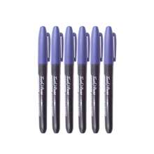 6 chiếc bút đánh dấu vĩnh viễn gốc dầu không thấm nước, bút đánh dấu dây chuyền xây dựng công nghiệp, bút màu nước nghệ thuật, bút đánh dấu không xóa được cho học sinh tiểu học, màu sắc các loại - Nhiều màu - Xem 8