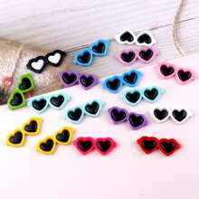 10/30pcs Assorted Color Cartoon Eye Resin Craft Decor Accessories For DIY Phone Case, Hair Clips, Fridge Magnets, Earrings, Pendant - Mixed Colors - View 10