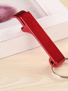 Dụng cụ mở chai màu sắc 1 cái, Dụng cụ mở bia có móc khóa kim loại cao cấp, Dụng cụ mở chai nước giải khát, nhỏ và thiết thực, dễ mang theo, mở nắp chai bia một cách dễ dàng, thích hợp cho quán bar, các bữa tiệc, nhà hàng, đồ dùng nhà bếp và nhà hàng, phụ kiện rượu, bia, lon Dụng cụ mở - Nhiều màu - Xem 4
