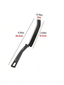 Bộ 6 Bàn Chải Làm Sạch Nhà Bếp, Bàn Chải Làm Sạch Rãnh Cửa Sổ Đa Năng Có Lông Cứng - màu đen - Xem 3