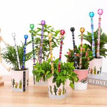 50pcs Large Hole Glass Beads For Jewelry Making, European Beads Bulk Mixed Color Spacer Beads With Rhinestones Lampwork Beads For DIY Craft Charms Bracelet Necklace Earring Making - Rose Red - View 4