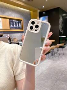 1 chiếc ốp lưng điện thoại tráng gương thiết kế lỗ chính xác, tương thích với iPhone 17/ 17 Pro/ 17 Pro Max/ Air - Galaxy S25 Ultra/S24 Ultra/S23 Ultra/S25 FE/S25 EDGE/A07/A17 - Tương thích với Infinix - Tương thích với Redmi, phiên bản quốc tế, không phải phiên bản nội địa. - trắng - Xem 5