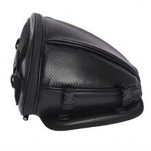 Travel Equipment Waterproof Rear Seat Bag Motorcycle Tail Bag Hanging Bag Riding Motorcycle Tail Bag - Black - View 2