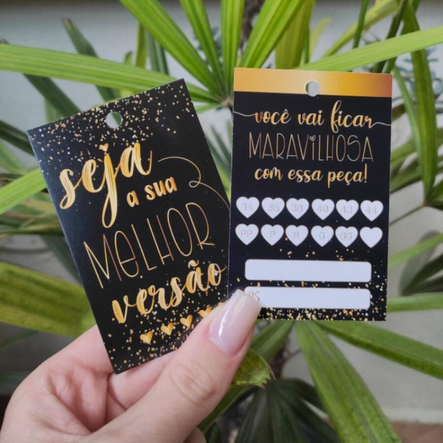 Label Stickers - ZWART MET GOUD - Bekijken 1
