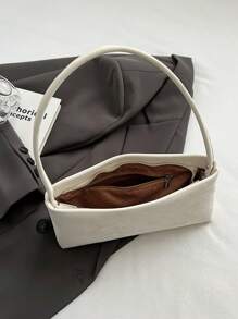 Bolso pequeño y cuadrado de moda versátil para mujer, ideal para ir al trabajo. Bolso de hombro o bandolera elegante y práctico