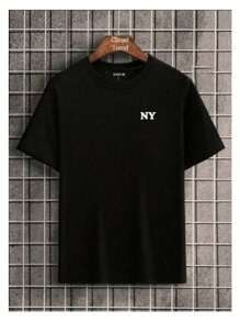 Men T-Shirts - Black - View 1