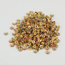 100-500 pezzi Rondelle Spacer perline in 16 colori per la creazione di gioielli con perle da 8 mm, spaziatori per braccialetti, perle focali per penne