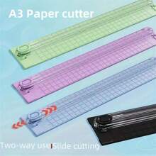 1 Stück Papierschneider in A3 Größe, tragbarer Foto-Trimmer, Mini Papierschere, Eckenabrunder, Papier Schneidewerkzeug