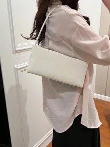 Bolso pequeño y cuadrado de moda versátil para mujer, ideal para ir al trabajo. Bolso de hombro o bandolera elegante y práctico