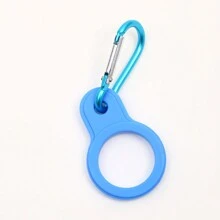 重型鋁製魔鬼氈附橡膠扣 水瓶掛繩，適合露營與徒步，11色可選，旅行愛好者最佳禮物，戶外攀岩旅行必備配件，海灘度假、暑假、學校用品、開學季 - 彩色 - 查看 23