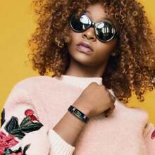 Fitbit Charge 5 Bands, Metal Mesh Loop Bands For Fitbit Charge 5/Charge 6 Band For Women Men, Adjustable Stainless Steel Wristbands Replacement Straps For Fitbit Charge 5/6 Activity Tracker - Black - View 9