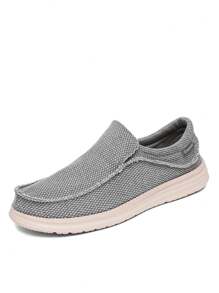 Men Summer Breathable Casual Canvas Loafers