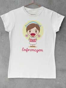 Women T-Shirts - 白色 - 查看 3