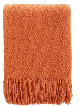 Soft Solid Color Knitted Decorative Throw Blanket, Suitable For Sofa, Bed, Ramadan