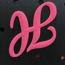 1pc Pink Letters For Beach Bag Decorative Charm Insert Bag Accessories Beach Bag Accessories For Women's Rubber Beach Handbag EVA Bag Personalized Handbag 3D Letters DIY Your Bag(LetterA-Z)  Beach Accessories Rubber Beach Bag