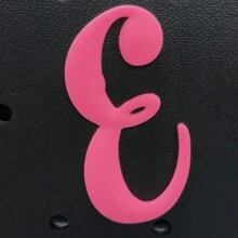1pc Pink Letters For Beach Bag Decorative Charm Insert Bag Accessories Beach Bag Accessories For Women's Rubber Beach Handbag EVA Bag Personalized Handbag 3D Letters DIY Your Bag(LetterA-Z)  Beach Accessories Rubber Beach Bag