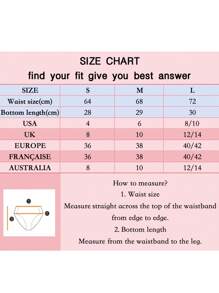 6pcs Comfy And Breathable Letter Tape Ribbed Briefs For Women - Elastic Intimates Panties For Ultimate Comfort And Style Sports - Multicolor - View 7