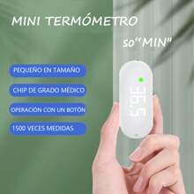 Termómetro Infrarrojo Digital Recargable Medidor Temperatura - Blanco - Ver 4